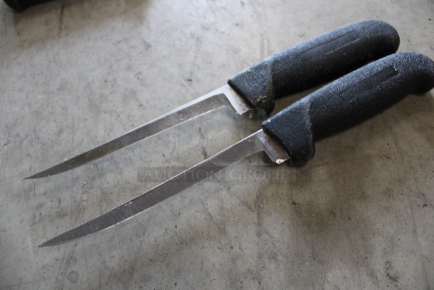 2 SHARPENED Stainless Steel Boning Knives. Includes 10.5". 2 Times Your Bid! - Image 3 of 3