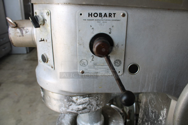 GORGEOUS! Hobart Model L-800-D Metal Commercial Countertop 80 Quart Planetary Mixer w/ Stainless Steel Mixing Bowl and Dough Hook Attachment. 208 Volts, 3 Phase. 28x38x57 - Image 8 of 10