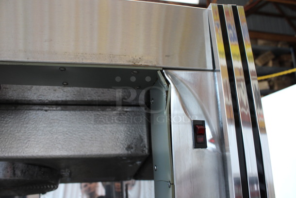 CustomCool S&V Restaurant Equip Model RIF1SC Stainless Steel Commercial Single Door Reach In Cooler. 115 Volts, 1 Phase. 30x36x78. Tested and Does Not Power On - Image 7 of 7