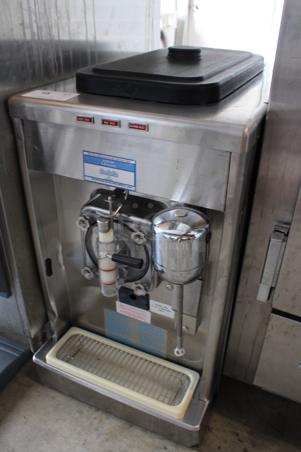 2012 Taylor Model 340D-27 Stainless Steel Commercial Countertop Single Flavor Frozen Beverage Machine w/ Drink Mixer Attachment. 208-230 Volts, 1 Phase. 18x32x32 - Image 2 of 8