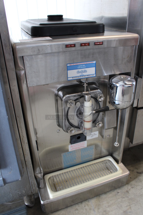 2012 Taylor Model 340D-27 Stainless Steel Commercial Countertop Single Flavor Frozen Beverage Machine w/ Drink Mixer Attachment. 208-230 Volts, 1 Phase. 18x32x32 - Image 4 of 8