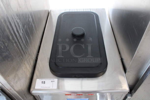 2012 Taylor Model 340D-27 Stainless Steel Commercial Countertop Single Flavor Frozen Beverage Machine w/ Drink Mixer Attachment. 208-230 Volts, 1 Phase. 18x32x32 - Image 5 of 8