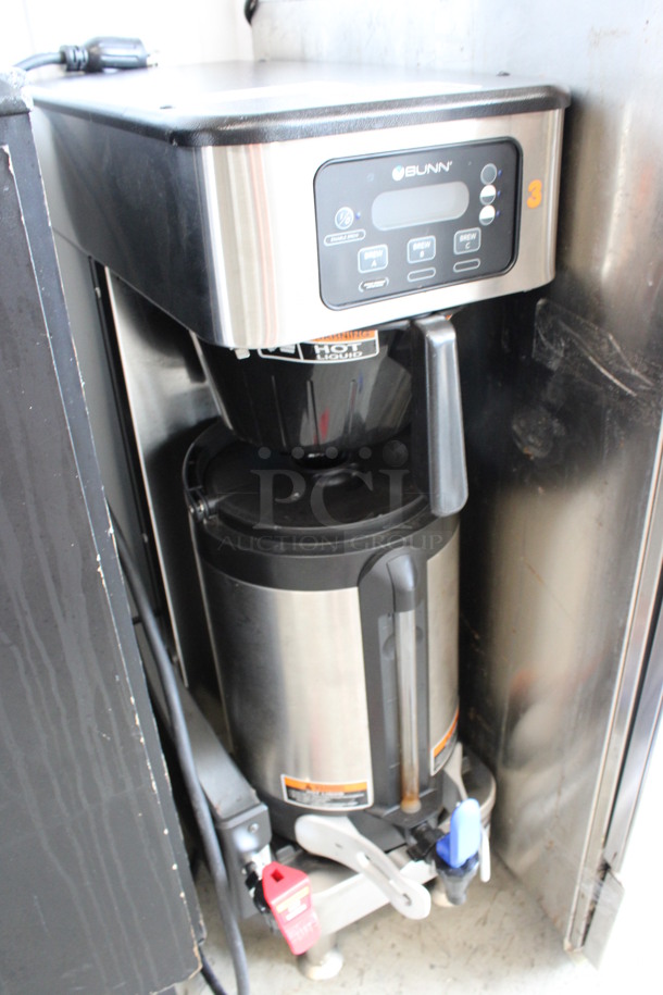 2020 Bunn Model ICB SH ENERGY STAR Stainless Steel Commercial Countertop Coffee Machine w/ Hot Water Dispenser, Stainless Steel Coffee Server and Poly Brew Basket. 120/208 Volts, 1 Phase. 12x23x33 - Image 2 of 6
