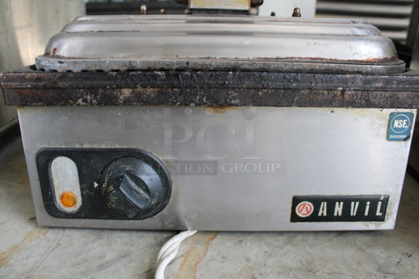 Anvil Stainless Steel Commercial Countertop Panini Press. 14x16.5x12. Tested and Working! - Image 2 of 7