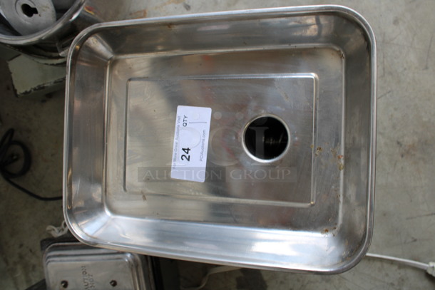 American Eagle Model AE-G22N Stainless Steel Commercial Countertop Meat Grinder w/ Tray. 115 Volts, 1 Phase. 12x18x21. Tested and Working! - Image 5 of 6