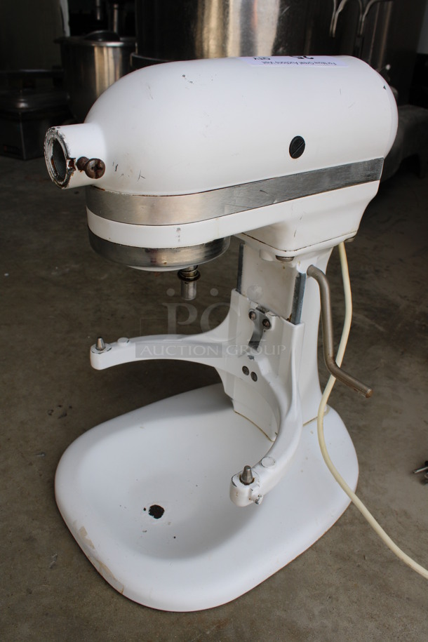 KitchenAid Metal Countertop Planetary Mixer. 115 Volts, 1 Phase. 10x13x16.5. Tested and Working!
