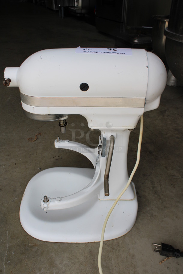 KitchenAid Metal Countertop Planetary Mixer. 115 Volts, 1 Phase. 10x13x16.5. Tested and Working! - Image 3 of 6