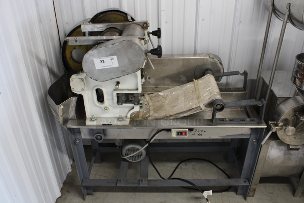 Metal Floor Style Sheeter. 208/240 Volts. 46x22x43