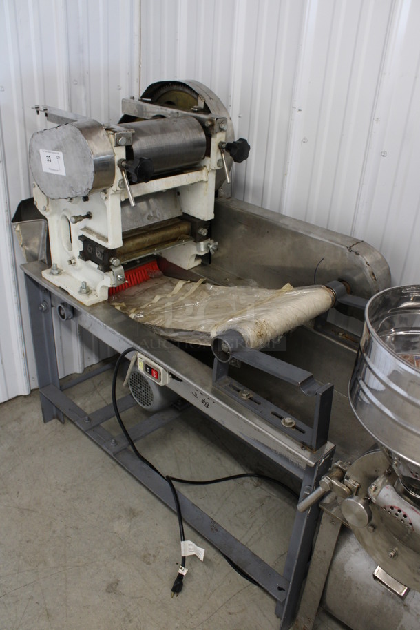 Metal Floor Style Sheeter. 208/240 Volts. 46x22x43 - Image 2 of 12