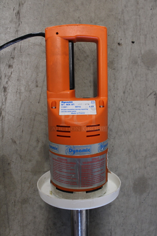 Dynamic Model MX91 Stainless Steel Commercial Immersion Blender. 115 Volts, 1 Phase. 6x6x27. Tested and Does Not Power On - Image 4 of 6