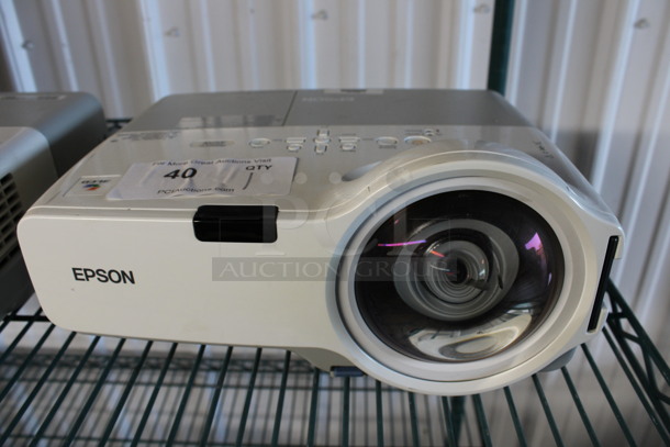 Epson Model H330A LCD Projector. 100-240 Volts, 1 Phase. 13x10.5x6