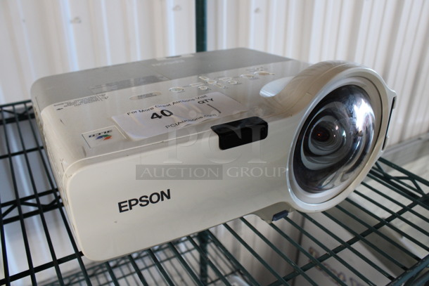 Epson Model H330A LCD Projector. 100-240 Volts, 1 Phase. 13x10.5x6 - Image 2 of 5