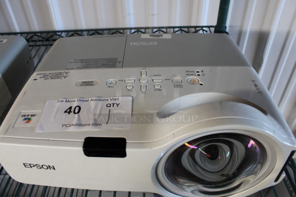 Epson Model H330A LCD Projector. 100-240 Volts, 1 Phase. 13x10.5x6 - Image 3 of 5