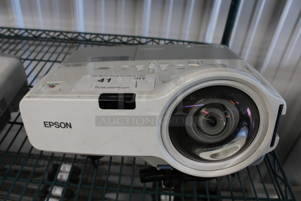 Epson Model H330A LCD Projector. 100-240 Volts, 1 Phase. 13x10.5x6