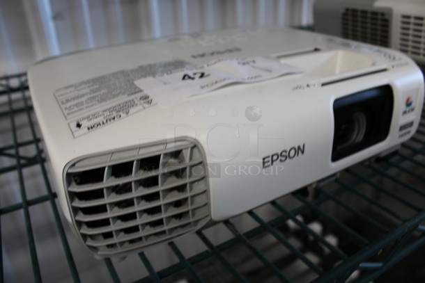 Epson Model H578A LCD Projector. 100-240 Volts, 1 Phase. 11.5x9.5x4 - Image 3 of 6
