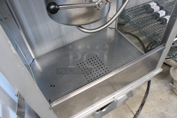 2018 Gold Medal Model 2001ST Metal Commercial Countertop Popcorn Machine Merchandiser. 120 Volts, 1 Phase. 27.5x20x41. Cannot Test Due To Plug Style - Image 5 of 7