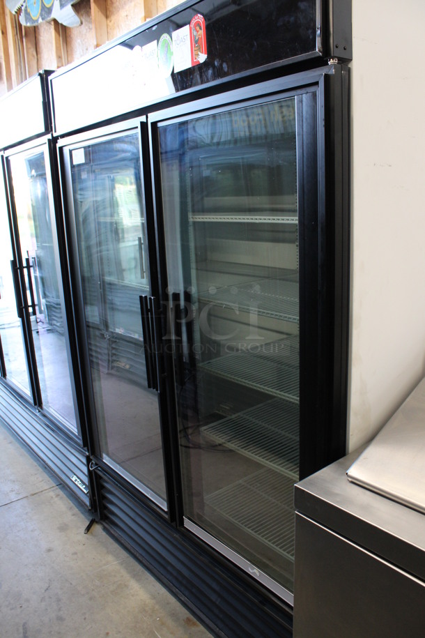 2011 True Model GDM-49 ENERGY STAR Metal Commercial 2 Door Reach In Cooler Merchandiser w/ Poly Coated Racks. 115 Volts, 1 Phase. 54x31x79. Tested and Powers On But Does Not Get Cold - Image 5 of 5