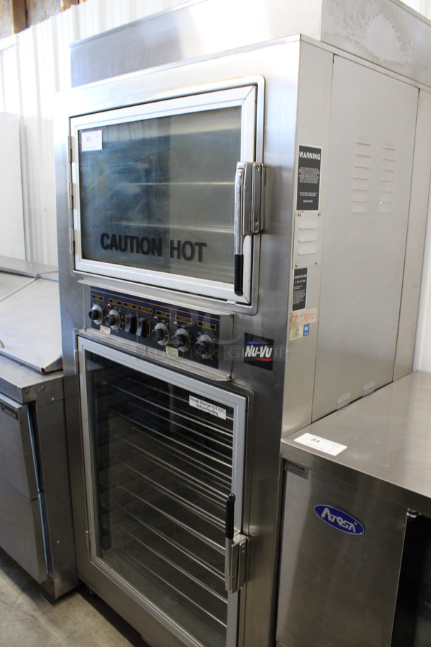 Nu Vu Model SUB-123 Stainless Steel Commercial Oven Proofer on Commercial Casters. 208 Volts, 3 Phase. 36x28x77 - Image 2 of 7