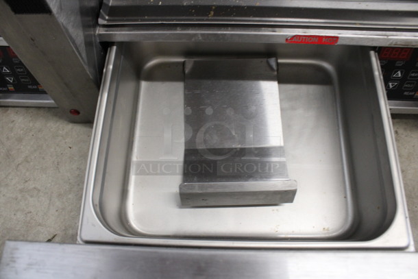Star Grill Max Pro Stainless Steel Commercial Countertop Hot Dog Roller w/ Warming Bun Drawer. 23.5x28.5x11.5. Tested and Working! - Image 4 of 6