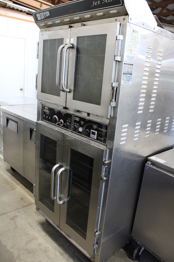 BEAUTIFUL! Doyon Model JAOP3G Stainless Steel Commercial Propane Gas Powered Oven Proofer on Commercial Casters. 52,000 BTU. 32.5x43x71.5 - Image 2 of 7