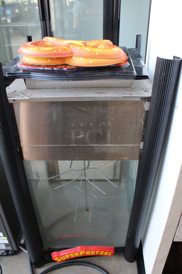 JJ Model 00JJ850D Stainless Steel Commercial Countertop Pretzel Warming Merchandiser. 120 Volts, 1 Phase. 20.5x20.5x37. Tested and Working! - Image 8 of 8