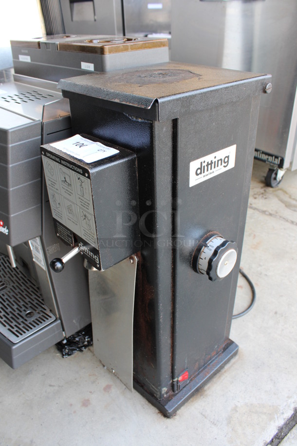 2014 Ditting Model KR1203 SB Metal Commercial Countertop Coffee Bean Grinder. 120 Volts, 1 Phase. 10.5x14x25. Tested and Powers On But Does Not Grind - Image 2 of 5
