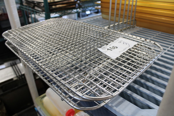 3 Metal Cooling Racks. 10x18x1. 3 Times Your Bid! - Image 2 of 3