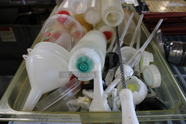 ALL ONE MONEY! Lot of Various Items Including Poly Condiment Bottles in Full Size Drop In Bin! - Image 3 of 4