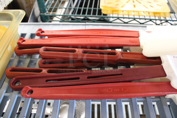 10 Poly Scrapers. Includes 14". 10 Times Your Bid! - Image 2 of 4
