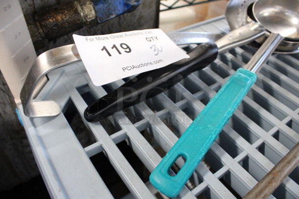 3 Various Metal Items; 2 Spoodles and Skimmer. Includes 14". 3 Times Your Bid! - Image 3 of 3