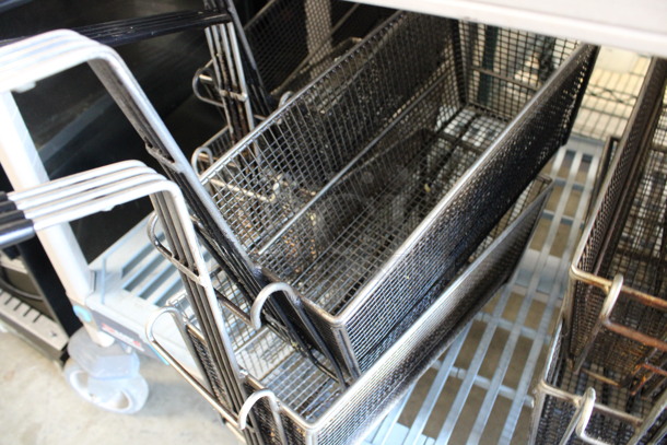 2 Metal Fry Baskets. 6.5x26x13. 2 Times Your Bid! - Image 2 of 3