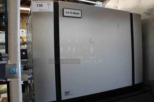 Ice O Matic Model CIM0530HW Stainless Steel Commercial Water Cooled Ice Head on Ice Bin. 115 Volts, 1 Phase. 30x32x72 - Image 3 of 7