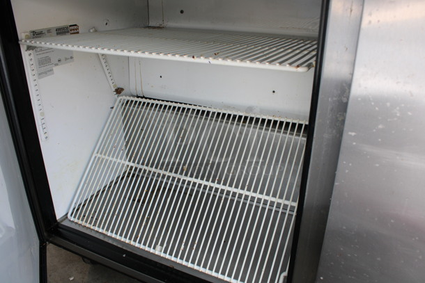 True Model TSSU-60-24M-B-ST Stainless Steel Commercial Sandwich Salad Prep Table Bain Marie Mega Top on Commercial Casters. 115 Volts, 1 Phase. 60x35x47. Tested and Working! - Image 7 of 7