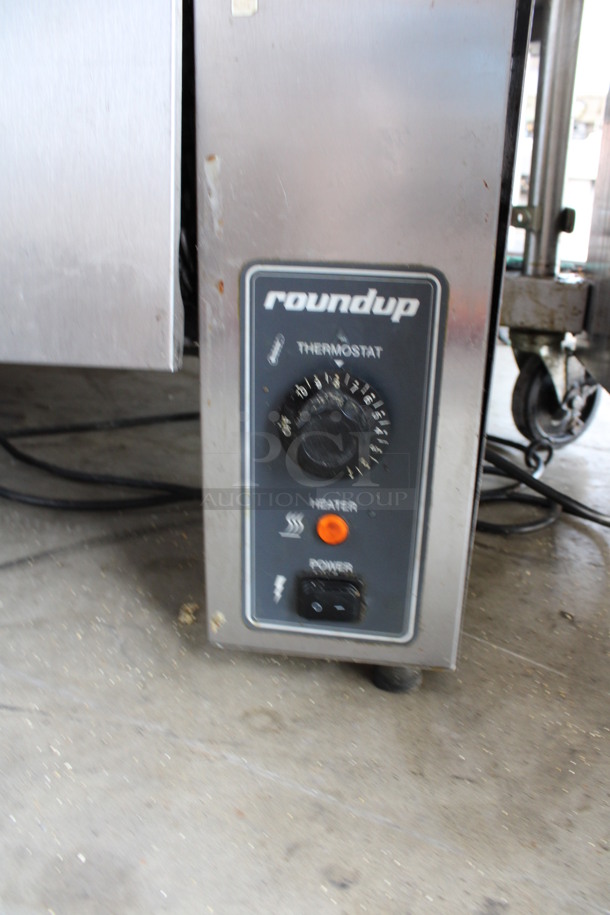 Roundup Model VCT-25CF Stainless Steel Commercial Countertop Vertical Contact Toaster w/ Buttering Attachment. 120 Volts, 1 Phase. 20x14x23. Tested and Working! - Image 5 of 8