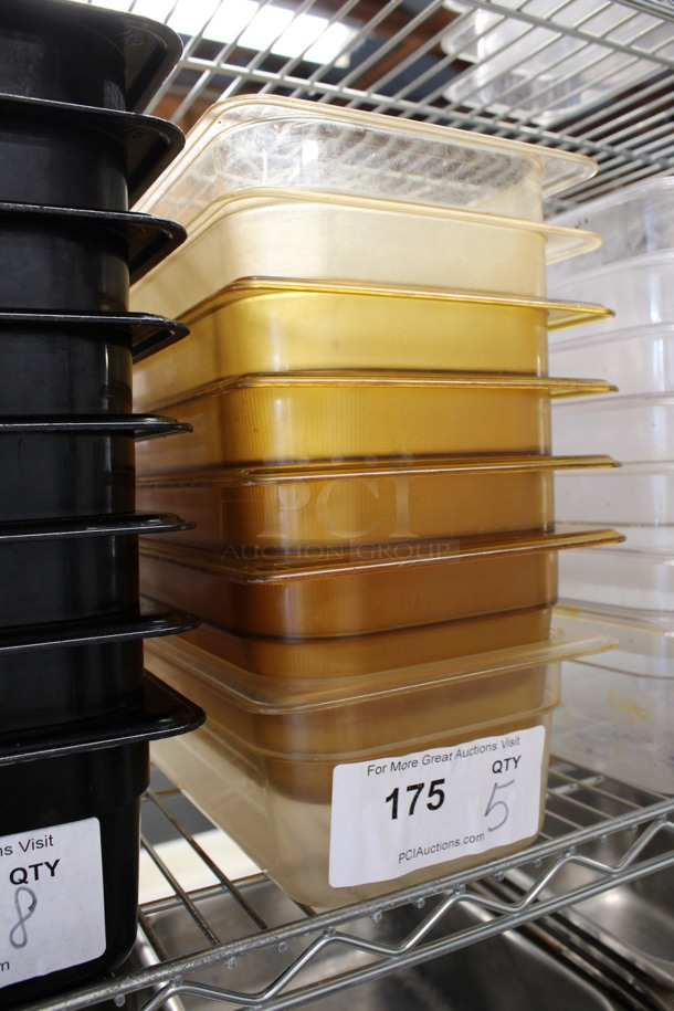 7 Poly 1/3 Size Drop In Bins. 1/3x4. 7 Times Your Bid! - Image 2 of 4