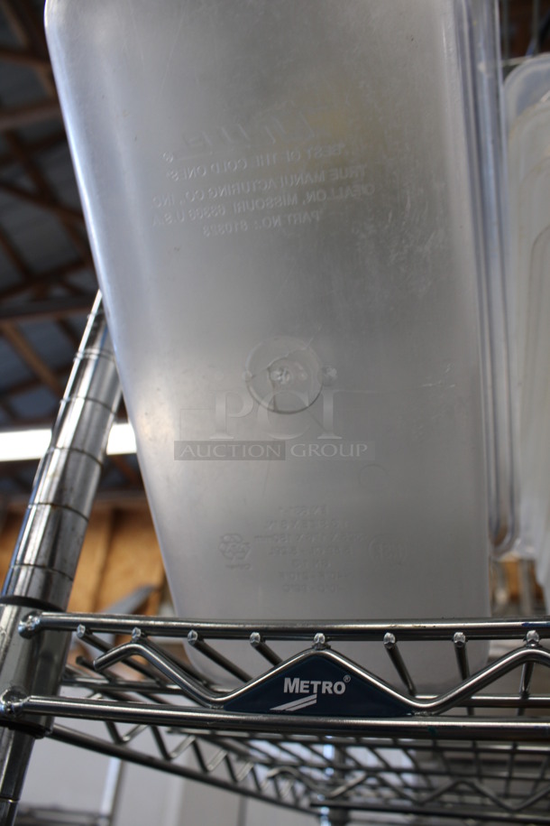 3 Clear Poly 1/3 Size Drop In Bins. 1/3x6. 3 Times Your Bid! - Image 4 of 4