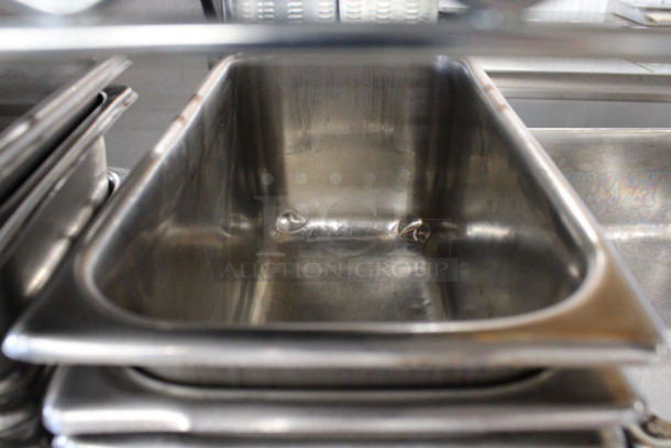 11 Stainless Steel 1/3 Size Drop In Bins. 1/3x6. 11 Times Your Bid! - Image 4 of 4