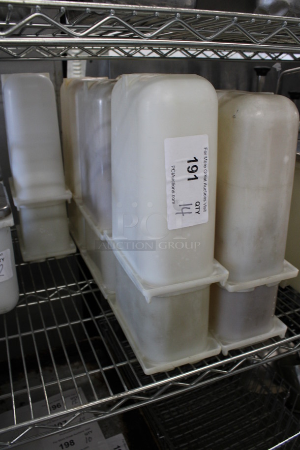 14 Poly Bins. 4.5x7.5x10. 14 Times Your Bid! - Image 3 of 3