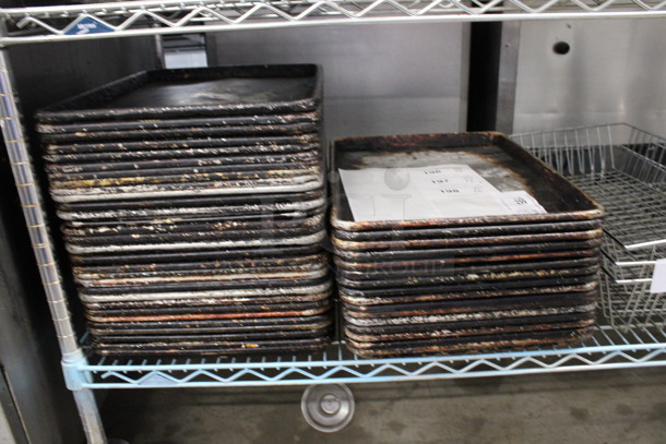 10 Metal Half Size Baking Pans. 13x18x1. 10 Times Your Bid! - Image 3 of 3