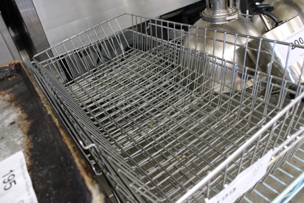 3 Metal Wire Baskets. 12x24x6. 3 Times Your Bid! - Image 2 of 3