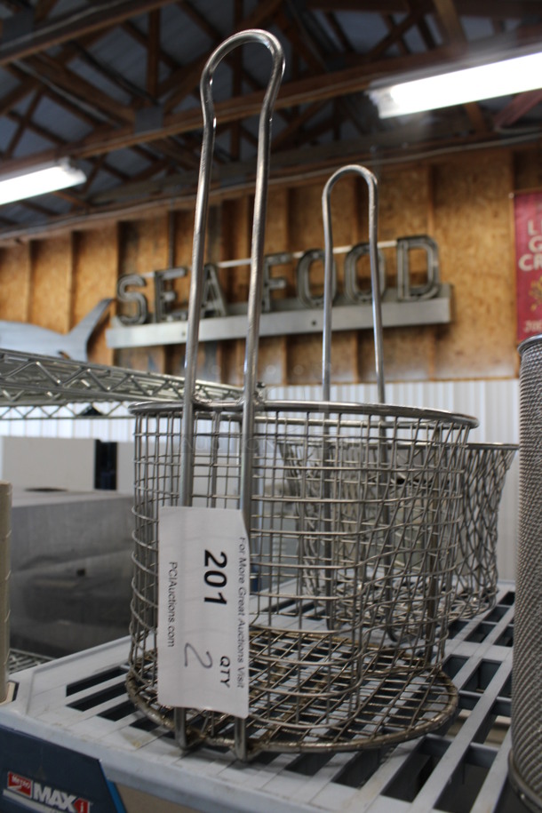 2 Metal Baskets. 9x9x15. 2 Times Your Bid! - Image 2 of 2