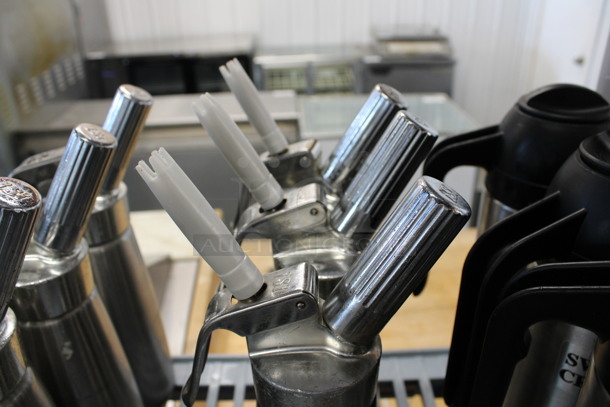 3 Stainless Steel Whipped Cream Dispensers. 5x3x12. 3 Times Your Bid! - Image 3 of 3
