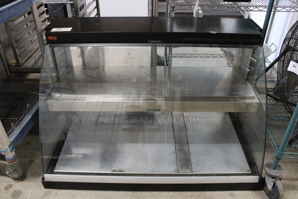 Hatco Metal Commercial Countertop Heated Display Case Merchandiser. 45.5x26x28. Tested and Working!