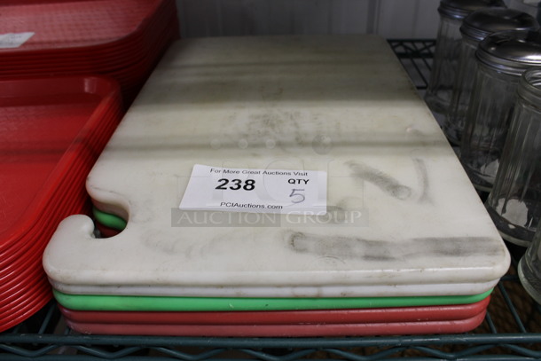 5 Cutting Boards. 12x18x0.5. 5 Times Your Bid!