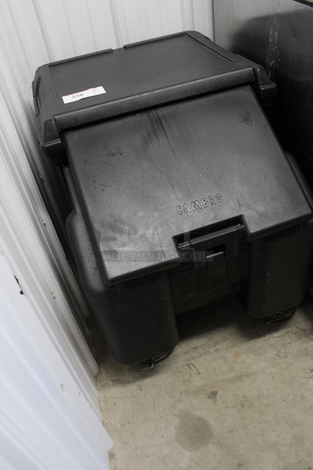 Cambro Black Poly Portable Ice Bin on Commercial Casters. 23x29x29 - Image 5 of 5
