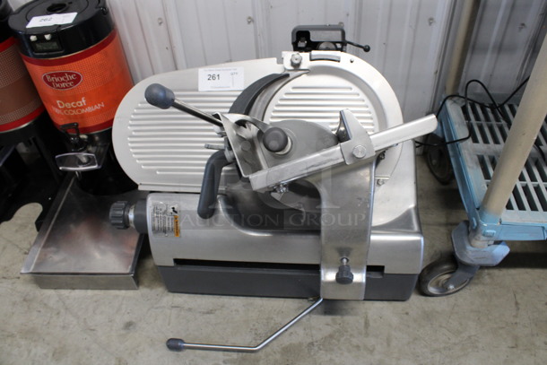 SWEET! Hobart Model 2712 Stainless Steel Commercial Countertop Automatic Meat Slicer. 120 Volts, 1 Phase. 28x25x28. Tested and Working! - Image 1 of 8