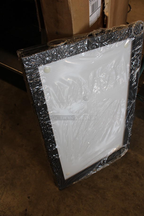 ALL ONE MONEY! Lot of 8 Black Frames! 24x0.5x31, 16x0.5x24 - Image 2 of 3