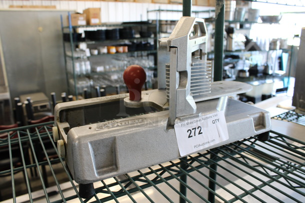 Metal Commercial Countertop Tomato Slicer. 16x8.5x9.5 - Image 2 of 4