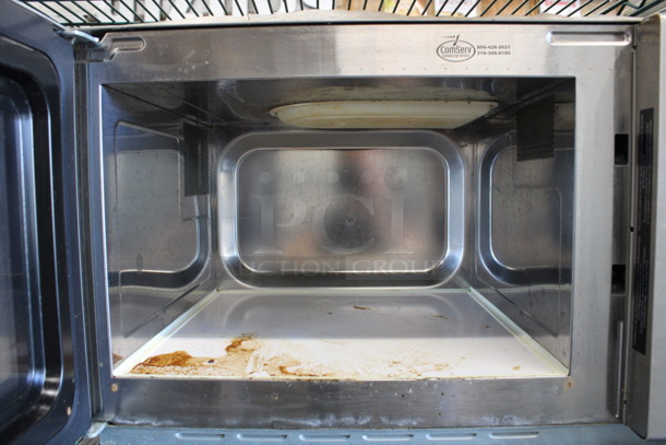 Amana Model RCS10TS Stainless Steel Commercial Countertop Microwave Oven. 120 Volts, 1 Phase. 22x17x14 - Image 4 of 5