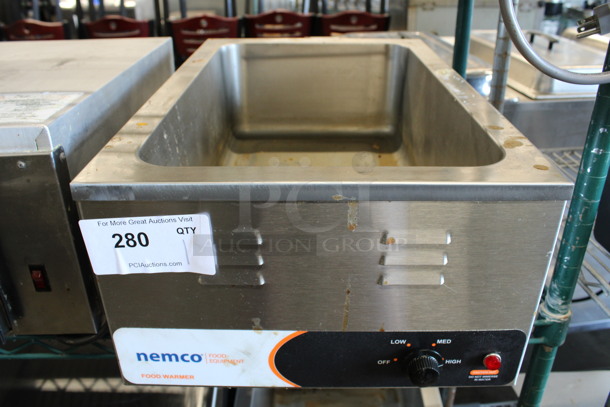2021 Nemco Model 6055A Stainless Steel Commercial Countertop Food Warmer. 120 Volts, 1 Phase. 15x23x8.5. Tested and Working! - Image 1 of 5